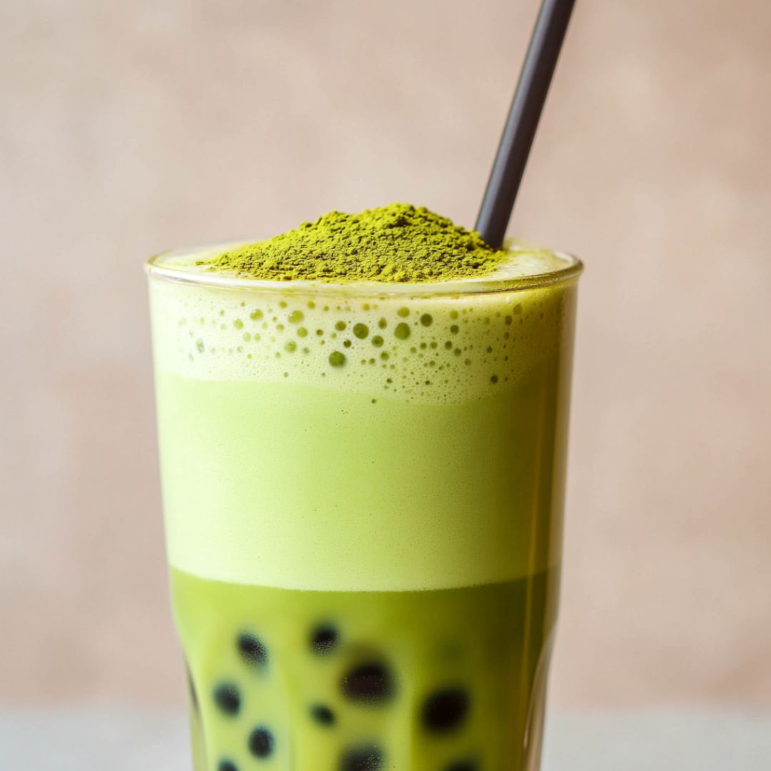 Boba Matcha : Crémeux et Gourmand Image