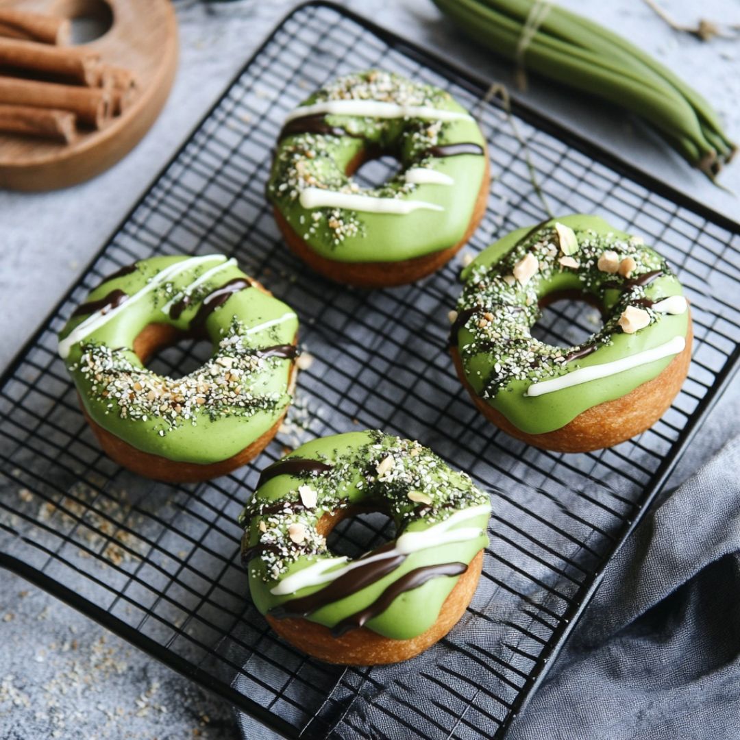 Donuts Banane et Matcha Image
