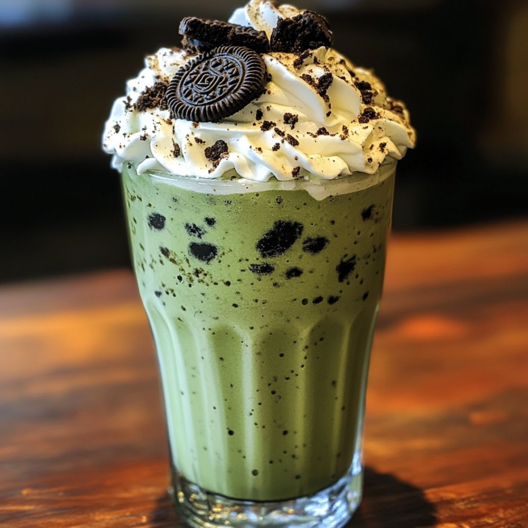 Frappe Matcha Cookies N’ Cream : Une boisson glacée gourmande Image