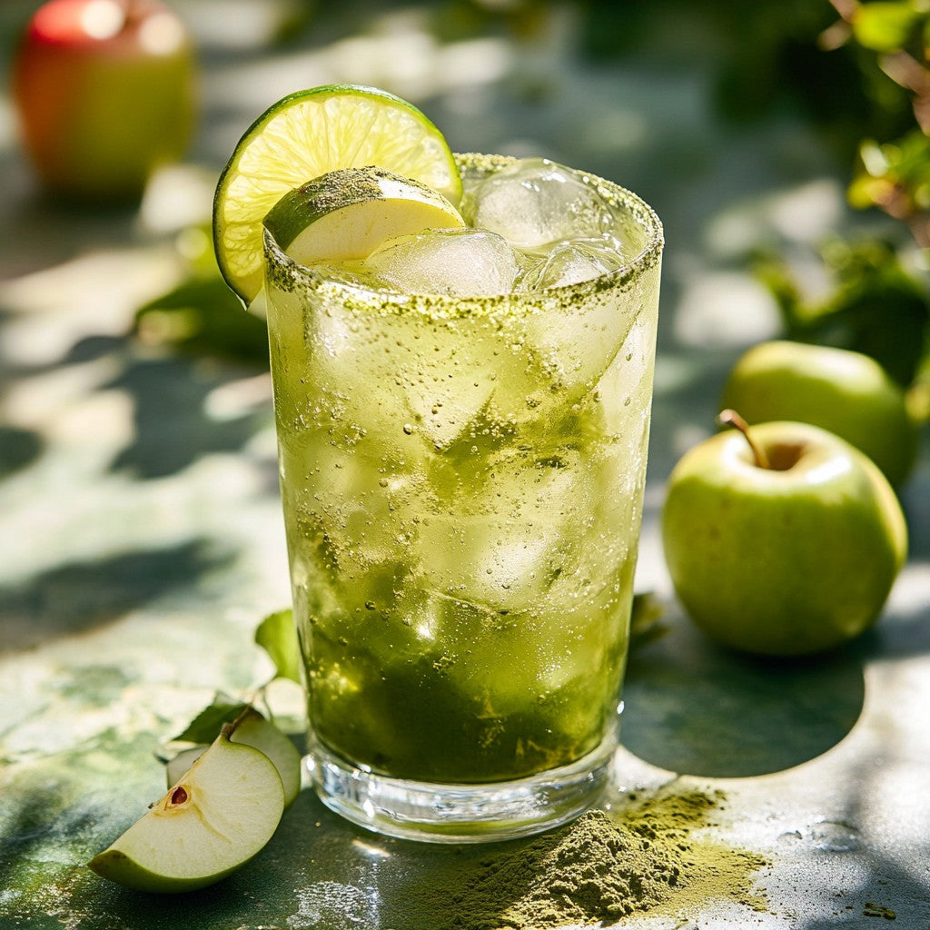 Virgin Spritzer au Matcha : Un Rafraîchissement d'Été sans Alcool Image