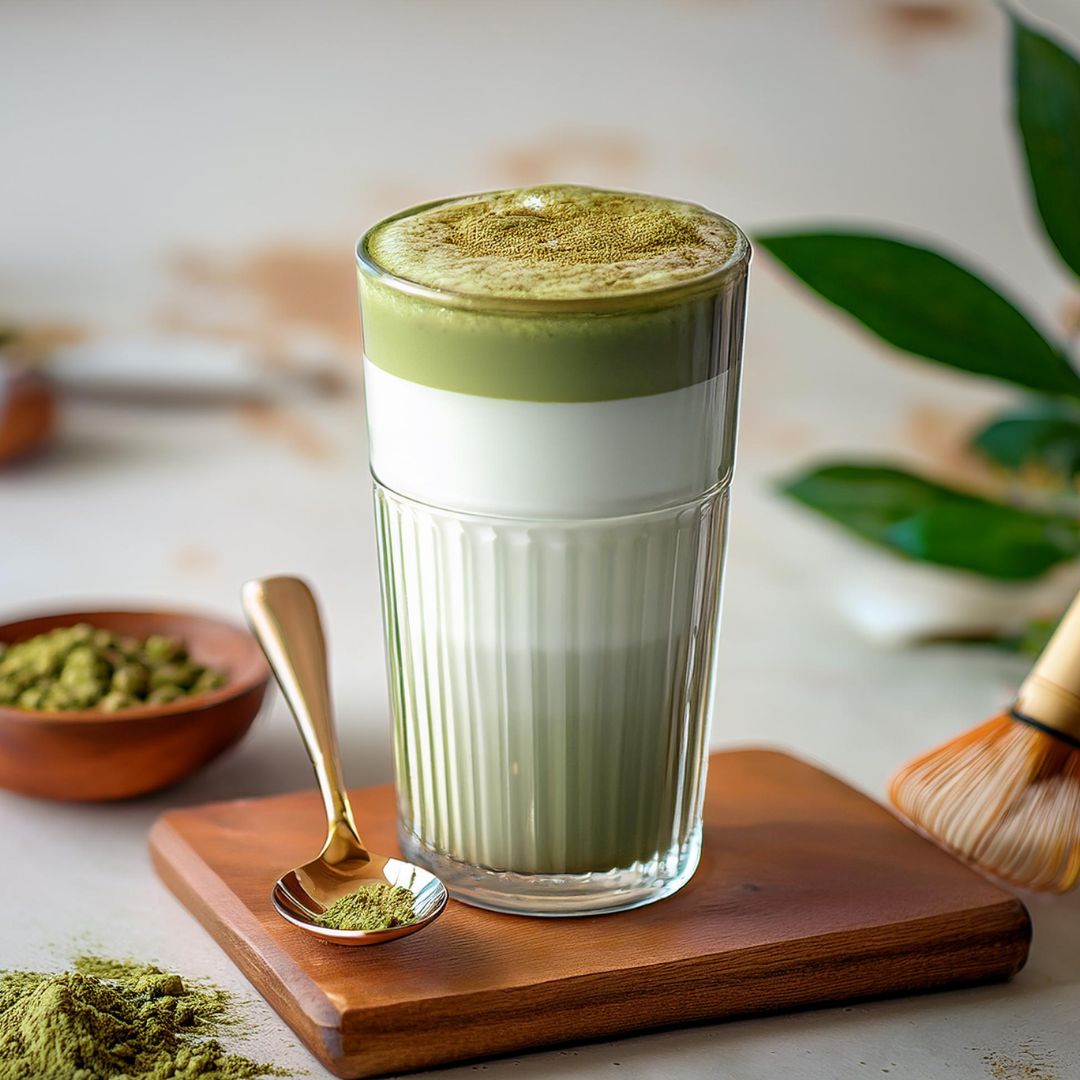 Dalgona Latte au Matcha Image
