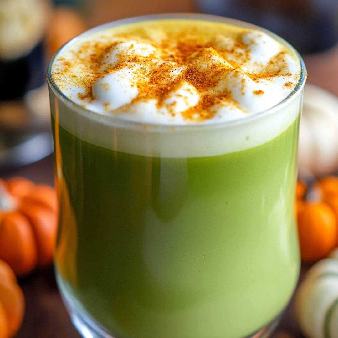 Matcha Latte Chai à la Crème de Citrouille Image
